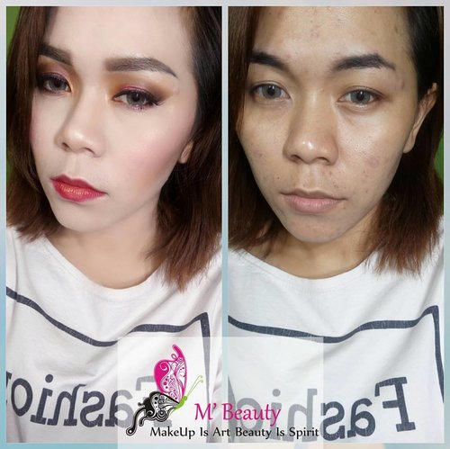 I Love girls who compliment other girls, Like I love your shoes!  Amazing Outfit! your skin is glowing!  your makeUp is gorgeous!  To many girls think its a competition these days,  its nice to be nice. 
Disini aku ikutan #makeupcompetition dari @ultima_id  Yaa Wish Me Luck ... 😍😍 Recreate Before After MakeUp #beautyundefeated 
#MakeUpArtist #undefeatedtalent #ultimaii #clozetteID #clozettedaily #teddylim #instadaily #powerofmakeup
#indonesia #makeupchallenge

Produk Yang Aq gunakan disini.... :
@ultima_id Wonderwear MakeUp shade 04
@ultima_id The Nakeds Face Powder
@ultima_id Delicate blush 
@ultima_id Eyesexxxy Longwearing Eyeliner Black

Thanks 
XoXo 😍😉