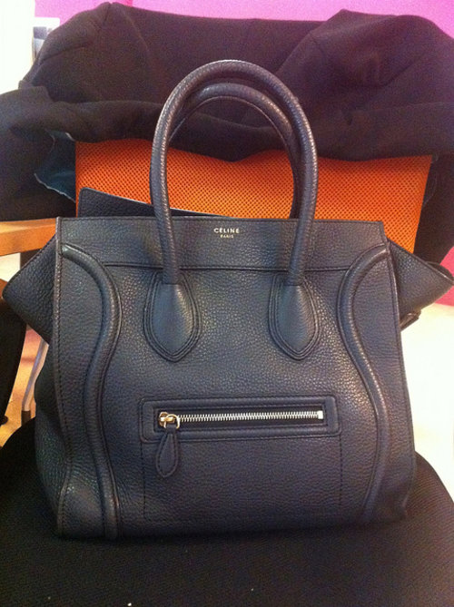 Celine Luggage in Anthracite
