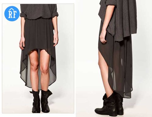 Rakuten BELANJA ONLINE: Asymmetris Skirt / RF-D0100 < Bottoms < Rumah Fashion