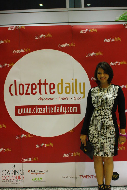 At the launch of Clozette Daily :)