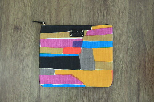 New obsession: the pouch clutch!