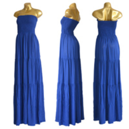 Rakuten BELANJA ONLINE: Dress Julia Blue Long < Long Dress < Dress < Fashion Wanita < Lamansabali