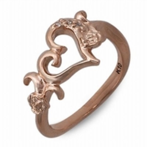 Rakuten BELANJA ONLINE: 【UZU】Pink Gold Diamond Ring(50%OFF) < ladies' < Fashion < Japan Selection
