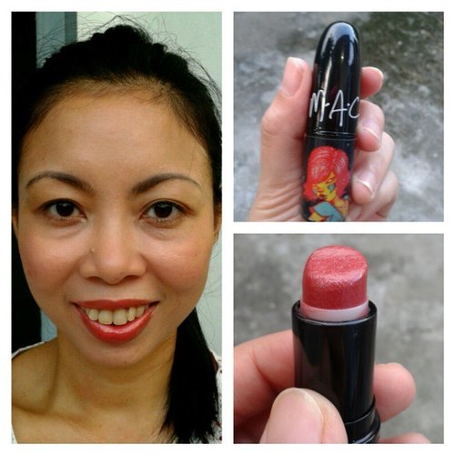 MAC Fafi edition, Strawbaby #day3lipchallenge #10dayslipchallenge #fotd #makeup #mac #lipstick #fashionesedaily