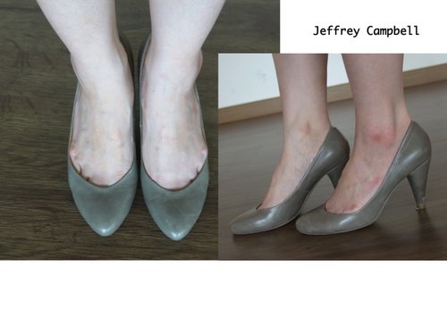 Grey Pump Shoes