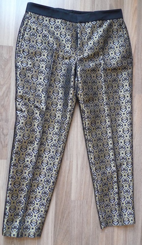 Zara Jacquard Loom Trousers