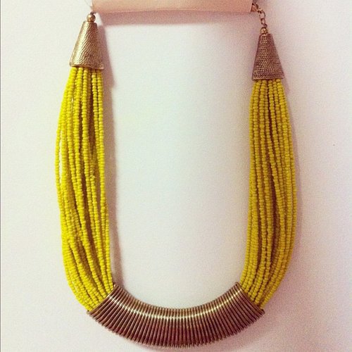 Recent Purchase : Seed Bead Collar Necklace, by Lovisa.