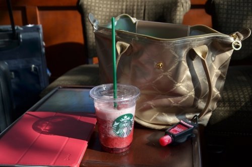 Perfect day, perfect bag, perfect mood at bali airport