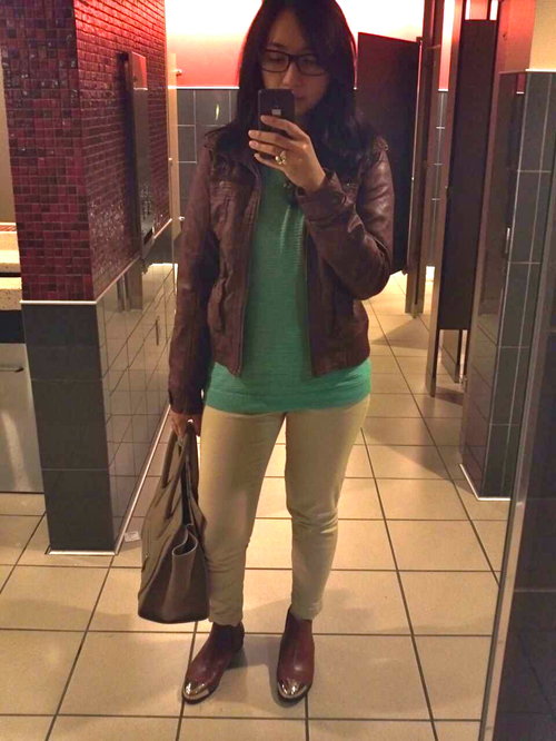 Oct.13.2012 - Saturday night, went on a movie date with hubby.