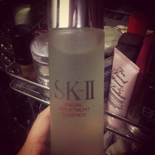 Miracle water ..... #clozettedaily #SKII