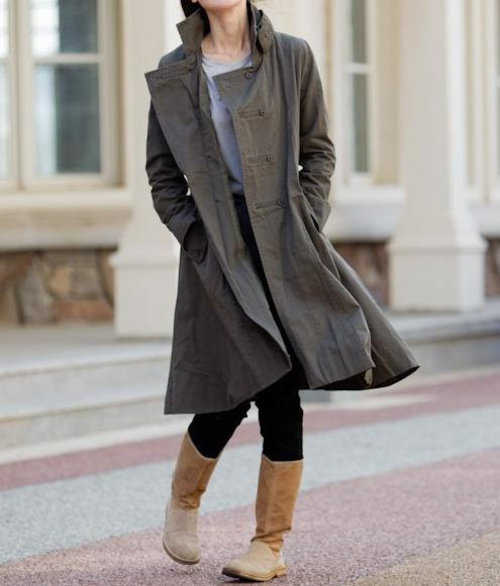 Light-long coat, open front! recent obsession...