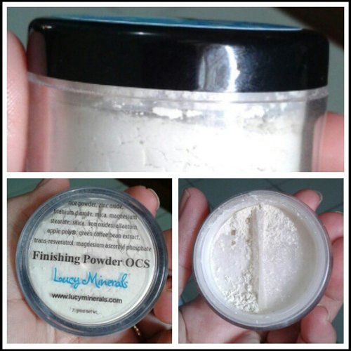 Another new love. Lucy Minerals finishing powder in ocs formula.