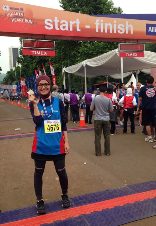 Allianz Jakarta Heart Run 2013 #fitnfab