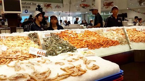Never saw this much seafood in my life!! 😻😻😻
#poshplushtravel #australia #sydney #happy #grateful #instatravel #travelling #traveller #jalanjalan #instafood #foodporn #bestoftheday #picoftheday #clozetteid #sydneyfishmarket