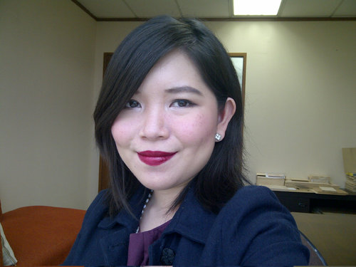 Perfect plum lips with TF Black Orchid and Burberry Hibiscus. 