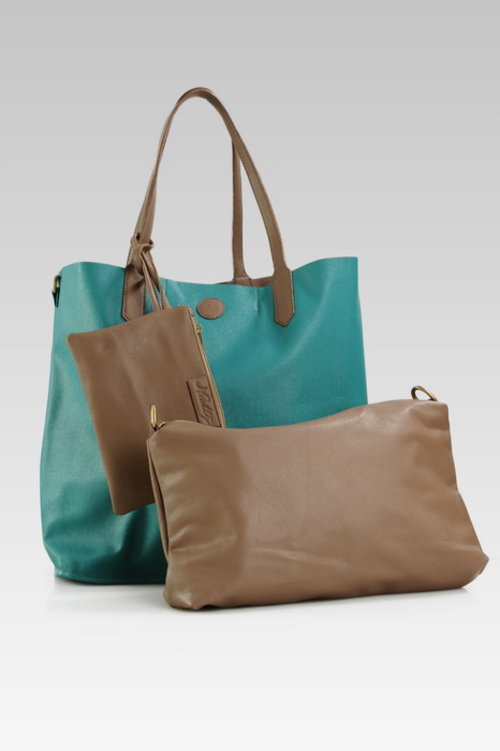 New Baby, Neatly Becky Reversable Tote Bag  in Tosca-Mocca