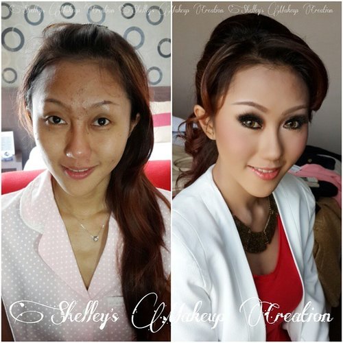 Makeup and HairDo for @viviadeliana 
Makeup and HairDo by @shelleymuc 
#makeup #makeover #beauty #shelleymuc #surabaya #makeupartist #mua #shelleymakeupcreation #beforeafter #clozetteID #makeover #muasurabaya #muaindonesia #hairdo #Jember #PicsArt