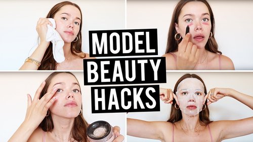 10 Model Beauty Hacks You Need to Know - YouTube