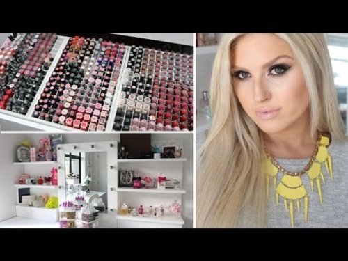 Makeup Collection & Storage â¡ Shaaanxo 2014 - YouTube