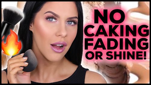 UPDATED FOUNDATION ROUTINE FOR OILY SKIN!! NON-CAKEY, SHINE PROOF & LONG LASTING!! - YouTube