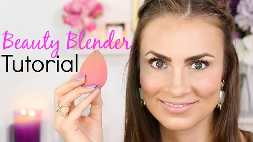 Beautyblender Tutorial | How To Use To Create A Flawless Face (Full Face Makeup Routine) - YouTube