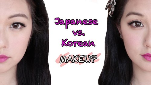 Japanese Makeup vs. Korean Makeup | Alisa Ueno & Pony Inspired - YouTube