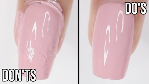 DOs & DON'Ts: Painting your nails | how to paint your nails perfectly - YouTube