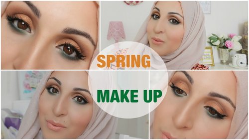 Maquillage printemps frais !  Spring make up ! - YouTube