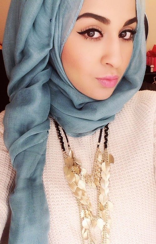 Inspiration hijab style #Eyes #eye #make up