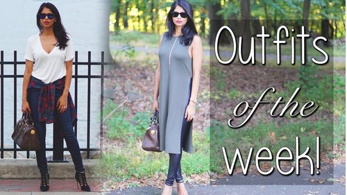 OOTW | Casual then Dressy | Fall Outfits - YouTube
