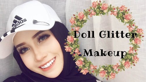 Doll Glitter Makeup - YouTube