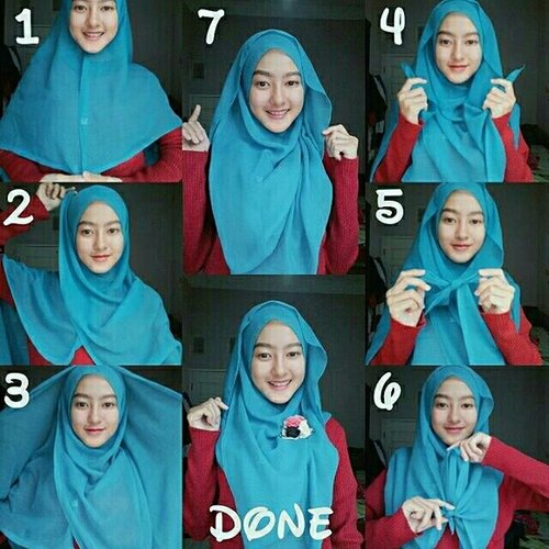 flowy hijab tutorial