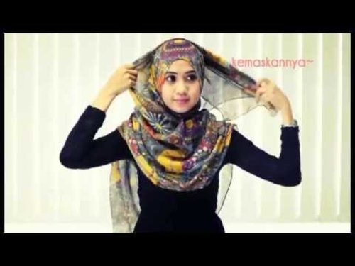 Hijab Tutorial Shawl Modern 01 hijab style By FHA Fiza - YouTube