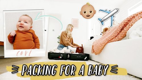 HOW WE PACK FOR A TRIP WITH A BABY!! - YouTube