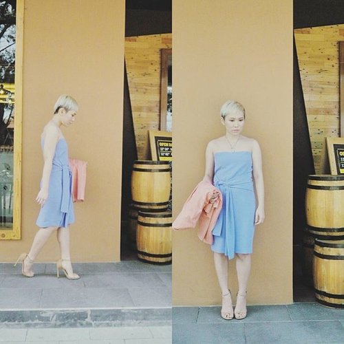 An afternoon well spent.
Dress by @ilona_clothing thank you Astrid ♡
#clozetteid #ootd #potd