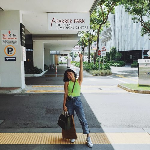 Annual cancer screening went well. Beat the cancer once again ♡ Ps: don't forget to vote tomorrow guys!••••••••••#clozetteid #dearestviewfinder #beautifulmatters  #darlingdaily #lookbookindonesia #dametraveler #theheartcaptured #thehappynow #wheretofindme #ootd #ファッション #스타일 #コーデ #littlestoriesofmylife #neutraltones #wandeleurspark #todaysgoodthing #pathport #momentsofmine #thesincerestoryteller #ofsimplethings #vscoindonesia #vsco #singaporetrip