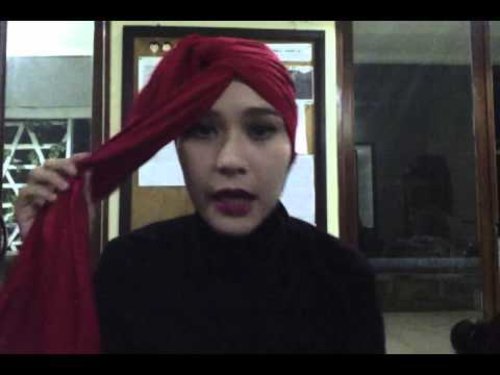 hijab tutorial turban 3 zaskia mecca - YouTube #HijabTutorialZaskiaAdyaMecca