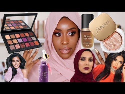 Full Face of Muslim Owned/Halal Beauty Products Tutorial! | Jackie Aina - YouTube