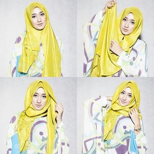 Dian Pelangi Super Simple Hijab Tutorial