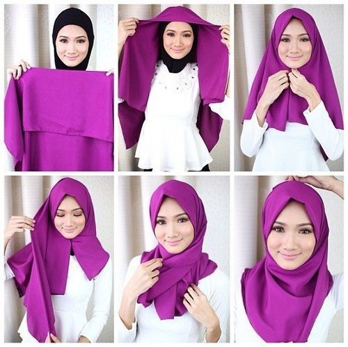 Classic hijab style