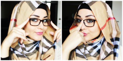 Hijab with glasses Tutorial