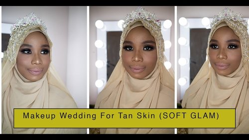 Makeup Wedding Moeslem For Tan Skin (soft glam) - YouTube