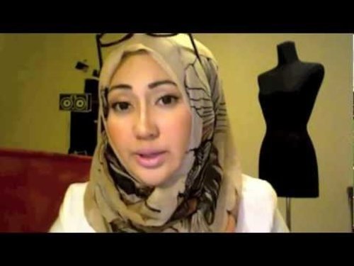 Square Hijab Dian Pelangi Inspired Bawal - YouTube #HijabTutorialDianPelangi