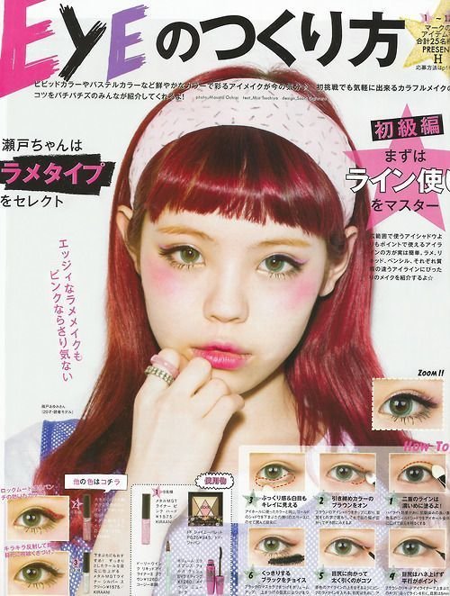 Ayumi Seto eye makeup inspiration + tutorial