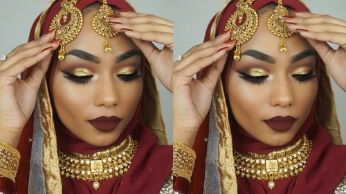 Bengali/Indian bridal makeup tutorial | Sabina Hannan - YouTube