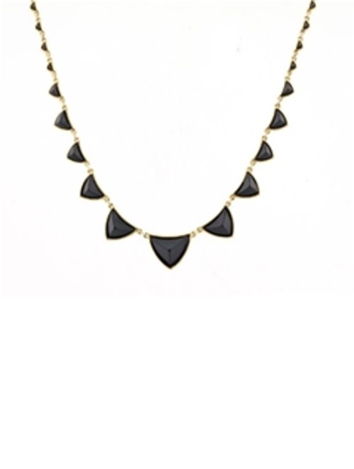 Pyramid Station Necklace 

        
    

    