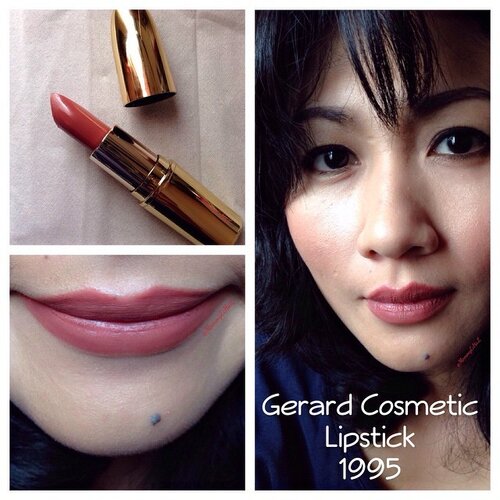Gerard Lipsticks #1995 from @gerardcosmetics #selfpotrait #myselfandi #narcism #lipspotrait #brownishlipsticks #gerardcosmetics #lipsticksaddict #lipsticksjunkie #makeupaddict #makeupjunkie #clozetteid #clozettedaily #beauty #makeup #fotd #lotd #fdbeauty #femaledaily