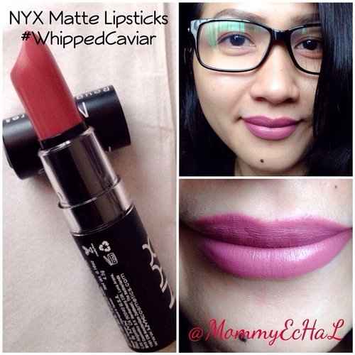 NYX Matte Lipstick #WhippedCaviar from @nyxcosmetics #selfpotrait #myselfandi #narcism #lipspotrait #mauvelipstick #nyxcosmetics #lipstickaddict #lipsticksjunkie #makeupaddict #makeupjunkie #clozetteid #fdbeauty #femaledaily