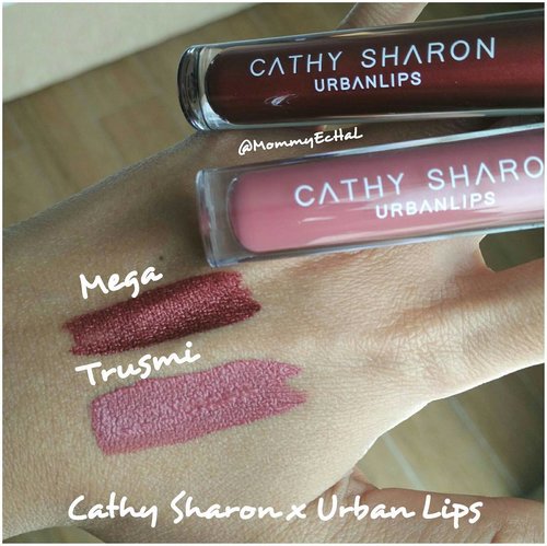 Cathy Sharon x UrbanLips #lipstickswatch #cathysharonxurbanlips #mega #trusmi #lipsticksaddict #lipsticksjunkie #makeupaddict #makeupjunkie #clozettedaily #clozetteid #beauty #makeup #fotd #lotd #fdbeauty #femaledaily