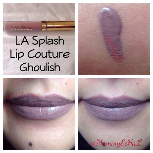 LA Splash Lip Couture #ghoulish from @lasplashcosmetics #selfpotrait #myselfandi #narcism #lipspotrait #lasplashlipcouture #lasplash #lasplashcosmetics #lipsticksaddict #lipsticksjunkie #makeupaddict #makeupjunkie #clozettedaily #clozetteid #beauty #makeup #fotd #lotd #fdbeauty #femaledaily